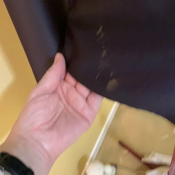 Exte Sheer button down top - Picture 9 of 13